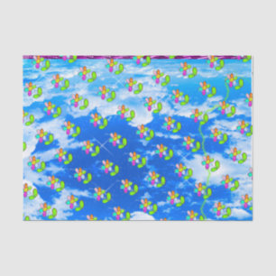 March 2020 - Desire for freedom - Tissue Paper