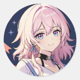 March 7th HSR Classic Round Sticker