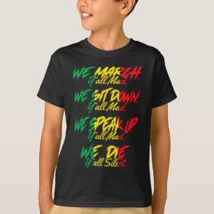 March Black Pride African American Juneteenth  T-Shirt