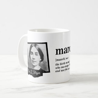 March Definition Coffee Mug