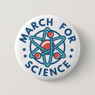 March For Science 2 Inch Round Button