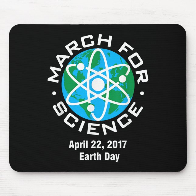 March For Science Earth Day 2017  Mouse Pad (Front)