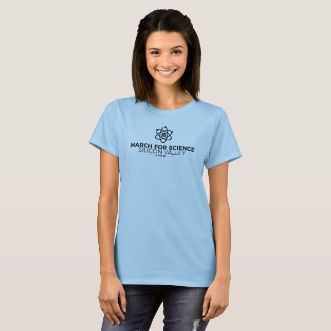 March for Science SV Basic Women's T-shirt Mint (Front Full)