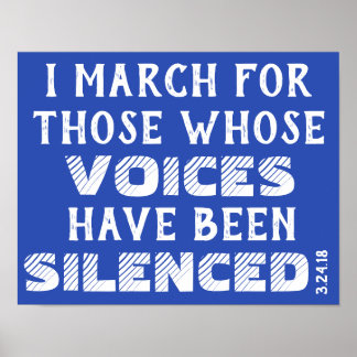 March: I march...poster Poster