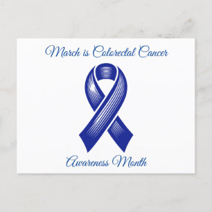 March is Colourectal Cancer Awareness Month Postcard