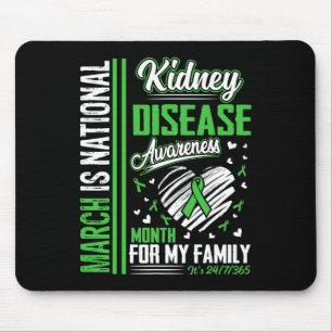 March Is National Kidney Disease Awareness Month  Mouse Pad