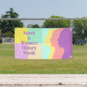 March is Women's History Month   Banner