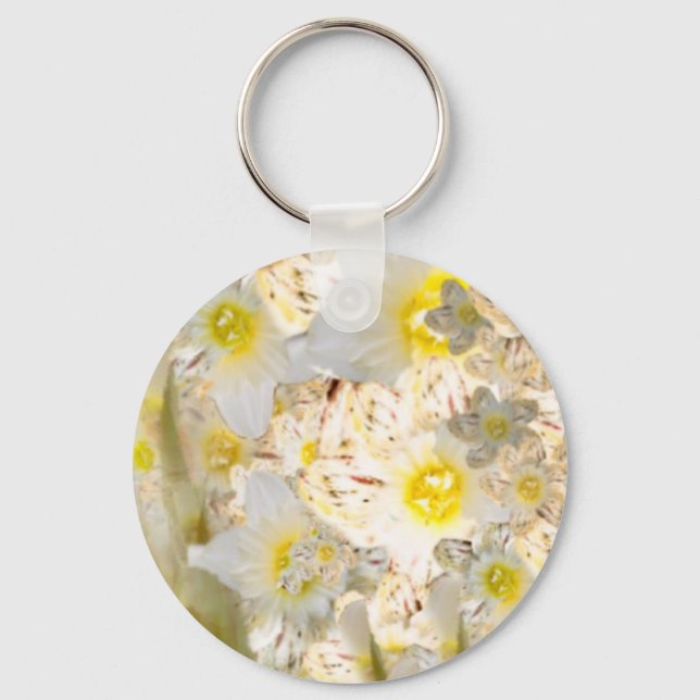 March: Jonquil Keychain (Front)