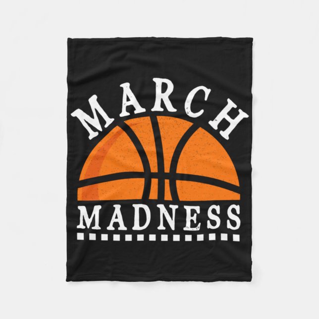 March Madness  Fleece Blanket (Front)