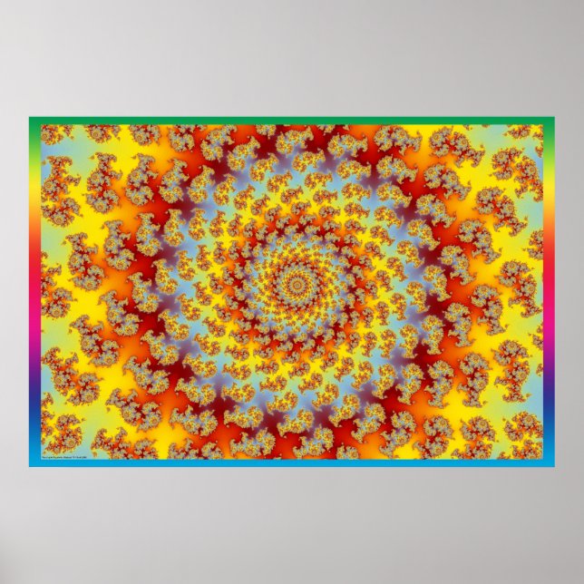 March of the Psychedelic Elephants Poster (Front)