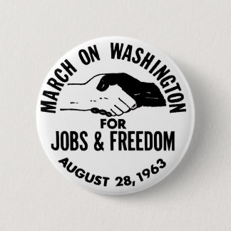 March on Washington 1963 2 Inch Round Button