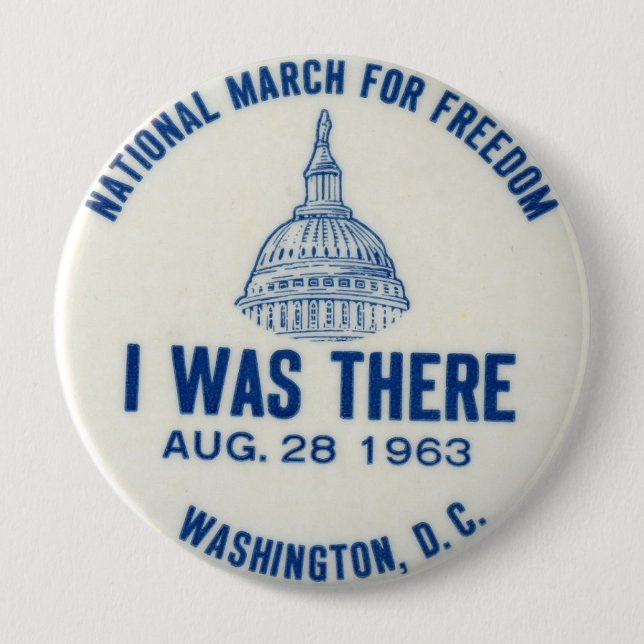 march on washington 1963 button (Front)