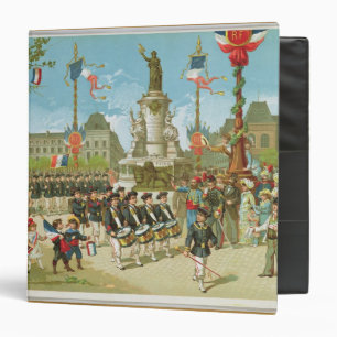 March-Past in the Place de la Republique Binder