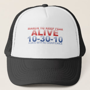 MARCH TO KEEP FEAR ALIVE TRUCKER HAT