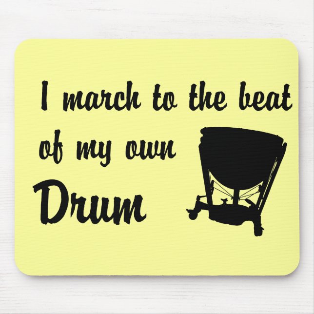 March to the Beat: Timpani Mouse Pad (Front)