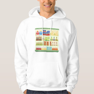 Marchandises de supermarché Shelf Mens Sweat - shi