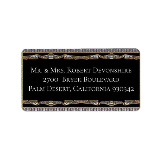 Marchaven Elegant Unique Label (Front)