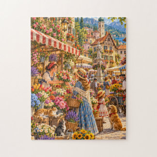 Marché aux Fleurs de l'Ancien Monde Puzzle