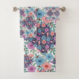Marché aux fleurs de Londres Bath Towel Set