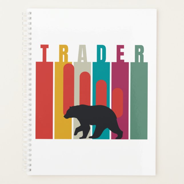 Marché baissier | Trader | Design simple (Devant)