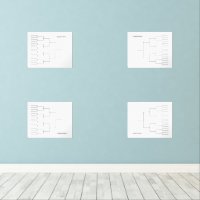 Marche Basketball Quadrant Bracket transparent