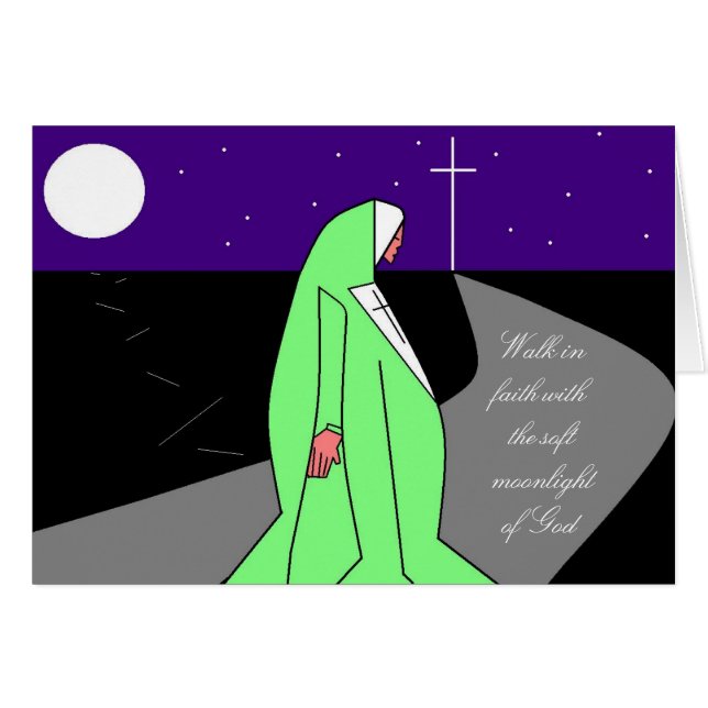 Marche dans la foi... (Devant horizontal)