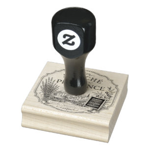 marché de provence rubber stamp