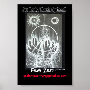 Marché des changes zen - affiche