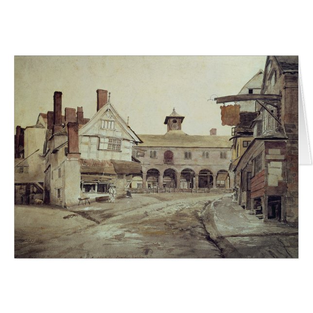 Marché, Hereford, 1803 (Devant horizontal)