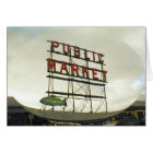 Marché public à Seattle, carte WA