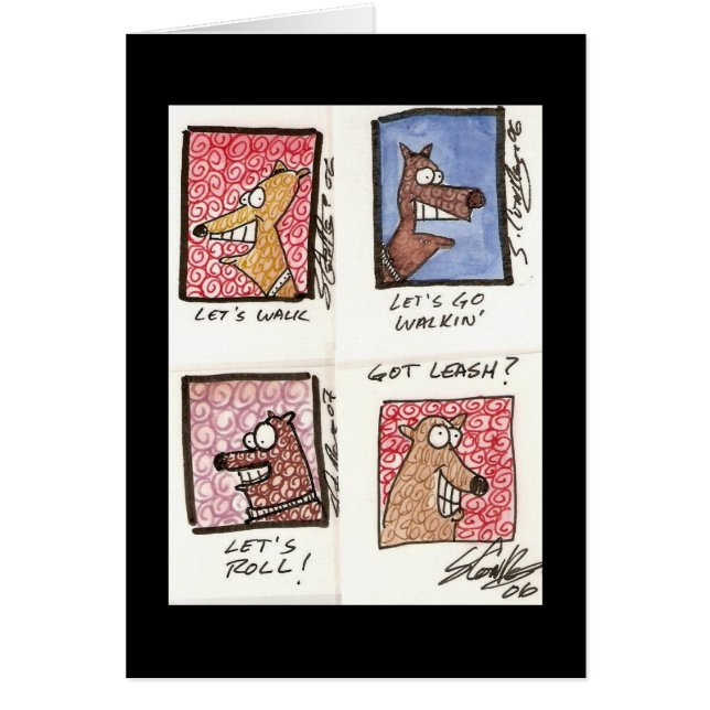 marchent le chien (Devant)