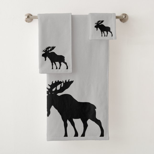 Marcher Silhouette D'Oie Sur Gris (En situation)
