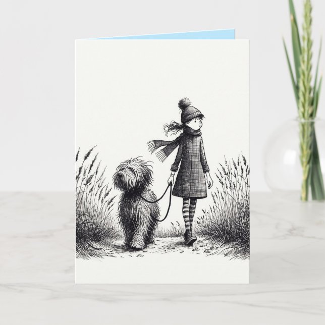 Marcher sur la carte du chien (Devant)