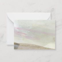 "Marcher sur le sable" : Carte originale Abstraite