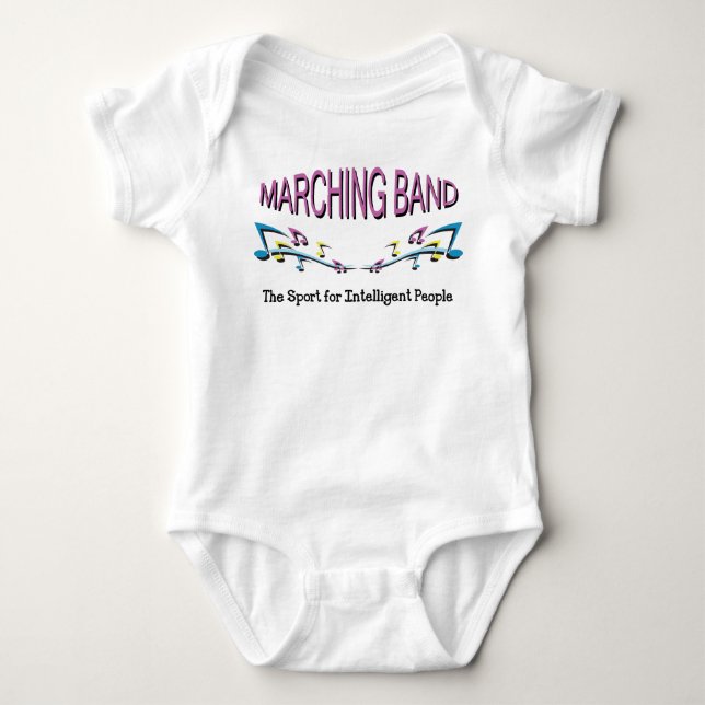 Marching Band Baby Bodysuit (Front)