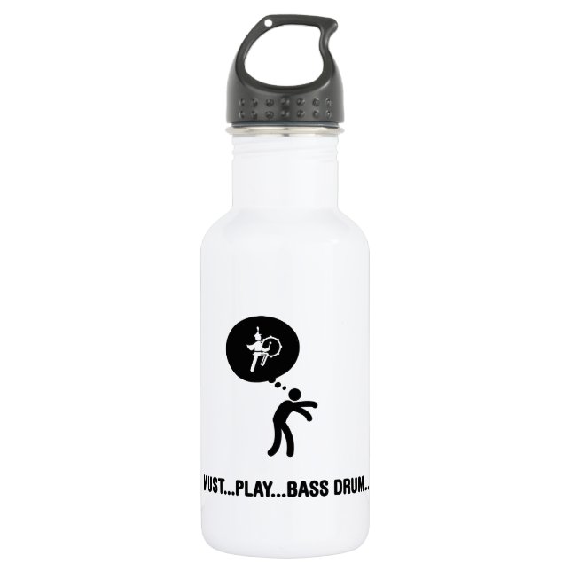 Marching Band - Bass Drum 532 Ml Water Bottle (Front)