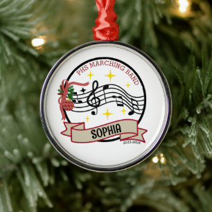 Marching Band Christmas Ornament