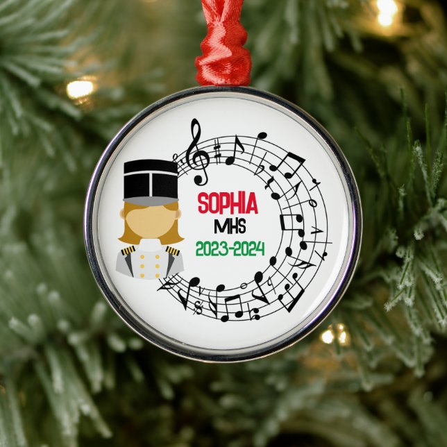 Marching Band Christmas Ornament (Tree)