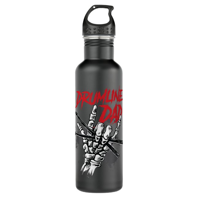Marching Band Drum Major Drumline Dad 710 Ml Water Bottle (Front)