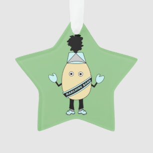 Marching Band Egghead Ornament