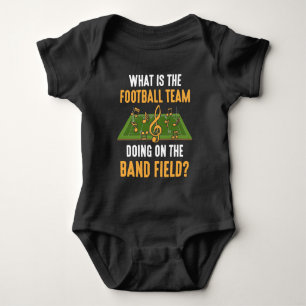 Marching Band Field Director Football Team Orchest Baby Bodysuit