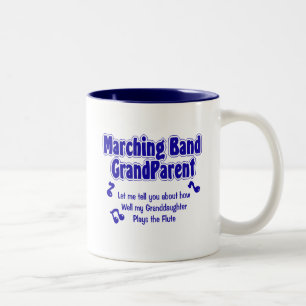 Marching Band Grandparent Two-Tone Coffee Mug