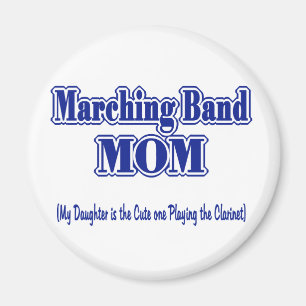Marching Band Mom/ Clarinet Magnet