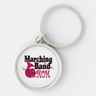 Marching Band Mom/ French Horn Keychain