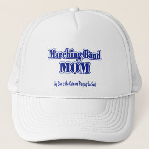 Marching Band Mom/ Saxophone Trucker Hat