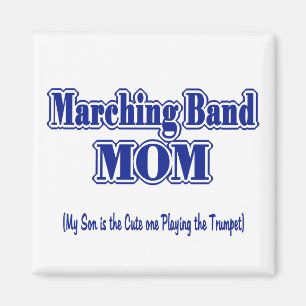 Marching Band Mom/ Trumpet Magnet