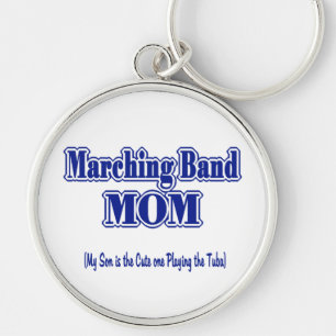 Marching Band Mom/ Tuba Keychain