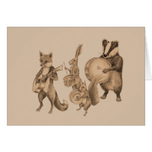 Marching band of animals