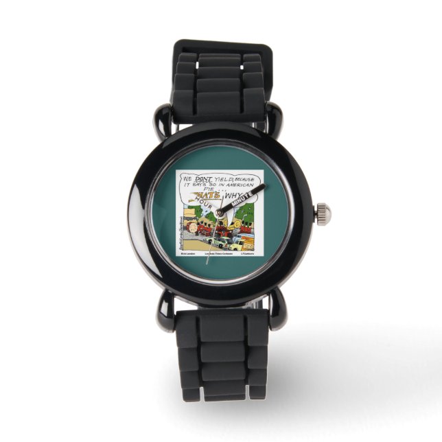 Marching Band Refused To Yield Watch (Front)