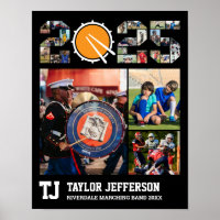 Marching Band Senior Class of 2025 Photo Collage